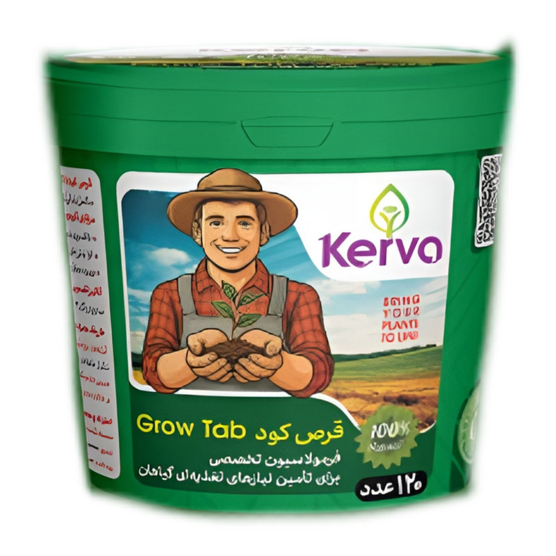 قرص کود سبو سیب مدل Grow tab بسته 120 عددی