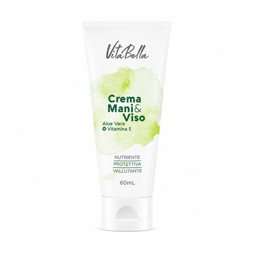 کرم مرطوبکننده صورت، دست ویتابلا مدل Aloe vera مناسب برای پوست معمولی حجم 60 میلیلیتر